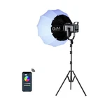 Gvm 150W Rgb Video Light Kit, 2700K 7500K Bi-color Led Photograph.... Fixed Price $253.68.