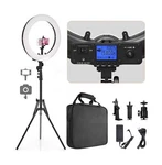 Pixel Ring Light, 19" Bi-color Lcd Display With Stand, 55W 3000-58.... Fixed Price $143.80.
