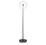 Sunpak Led Ring Light W/ Stand & Phone Holder, Black/white, Universal. Fixed Price $20.00.