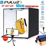 Us Puluz 24" Large Led Light Box Tent Dimmable Photography Studio Shooting. Fixed Price $69.99.