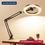 Upgrade Ring Light Overhead Camera Phone Mount For Desk, Evershop 10" Selfie. Fixed Price $54.36.