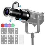 Bowens Mount Optical Snoot Kit, Projection Attachment With Dual Magnetic Gobo.... Fixed Price $147.21.