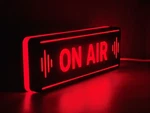 On Air Led Lightbox Sign Lamp Studio Recording For Streaming Podcasts. Fixed Price $18.07.