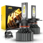 2PCS Kac 9003 H4 Brand New Led Headlight Bulbs Kit High-low Beam 6500K White. Fixed Price $15.80.