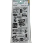 The Paper Studio Boss Lady Planner Stamps Set Girl Shoe Lipstick Phone Goal. Fixed Price $10.79.