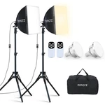 Mmcrz 2PACK Professional Softbox Lighting Kit, 16 Studio Lights With 85W.... Fixed Price $81.05.