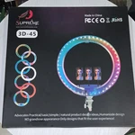 Supreme Hair & Beauty 3D-45 45W Rgb Led Ring Light Portable Ac Powered. Fixed Price $39.00.