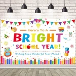 Aibiin School Photography Backdrop Black 70.8X43.3IN Polyester. Fixed Price $12.40.