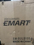 Emart 105W Full Spectrum Daylight Spiral Cfl Bulbs 4-PACK EM-BULB105-4. Fixed Price $35.96.