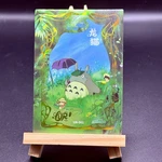 Studio Ghibli My Neighbor Totoro UR-001 Holo Foil Trading Card Mei Ultra. Fixed Price $12.99.