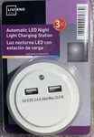 New Livarno Cool Led Night Light Automatic 2-PORT Usb Charger. Fixed Price $19.99.