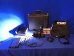 Frezzi SSG200 Super-sun Gun Hmi Light W/ballast, Case, Barn Doors, (read Ad). Fixed Price $199.99.