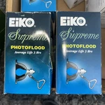Eiko Bca 120V/250W Blue Photoflood E26 Base Set Bulbs. Fixed Price $16.00.