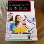 Ring Podcast Selfie Stick Photive Lighting Makeup Fixture Cell Phone. Fixed Price $10.00.