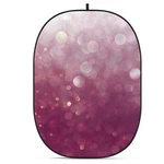 Glow CBA-TB0002 5X6.5' Fabric Collapsible Backdrop, Bokeh Textured. Fixed Price $59.00.