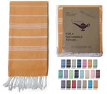Turkish Beach Towel 100% Organic Cotton Extra Large Oversized (39 71 Turmeric. Fixed Price $55.36.
