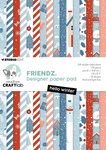 Studio Design Friendz Paper Pad 5.82"X8.26" 24/PKGCCL-NR. 305 Hello Winter 5A0. Fixed Price $15.74.
