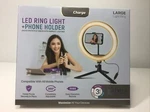 New. Max Charge Led Ring Light Kit. 10 Levels, 3 Colors. Camera, Makeup, Phone.. Fixed Price $9.99.