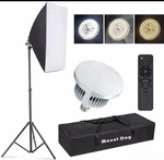 Mountdog Softbox Lighting Kit 19.7X27.5 Studio - Open. Fixed Price $29.99.