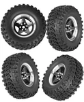 Rc 2.2 Rims Tires Wheels For 1/10 TRX4 TRX6 SCX10 Iii 90.... Fixed Price $72.24.