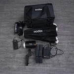 Godox ML60 60W Handheld Led Video Light 69000LUX 0.5M 2800K-6500K Softbox Used. Fixed Price $99.99.