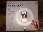 Sharper Image Social Star Selfie Light Stand With Remote. Fixed Price $54.85.