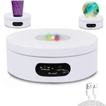 Yvv Rotating Display Stand, Spinning With Colored Lights, Light.... Fixed Price $25.68.