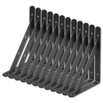 12 Pack 8" 6" Heavy Duty Aluminum Alloy Shelf Brackets, Max Load 360 Lbs, B.... Fixed Price $37.31.