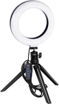 RL-6 6" Inch Led Ring Light Kit With Mini Tripod And Ball Head. Usb Powered For. Fixed Price $39.99.
