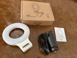 Clip On Ring Light Kimwood 60 Led Selfie Rechargeable 3 Modes 5 Brightness New. Fixed Price $14.99.