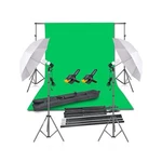 Emart Photography Backdrop Continuous Umbrella Studio Lighting Kit, Muslin Ch.... Fixed Price $118.82.