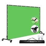 7X10FT Green Screen Backdrop With Stand,movable Wheels Gr.... Fixed Price $160.79.