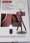 Sunpak Proseries Creator Kit 72 Bi-color Led Ring Light Vlogging Smartphone New!. Fixed Price $22.99.