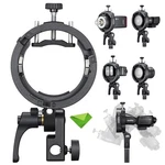 Godox S3 Speedlite Bracket Flash For Softbox Snoot Bowens Mount Holder. Fixed Price $27.00.