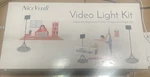 Video Kit Nice Veedi Led Lights Adjustable Brightness. Fixed Price $52.99.