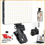 Singwil 120 Led Selfie Light For Iphone, Portable With Clip & Camera. Fixed Price $31.64.