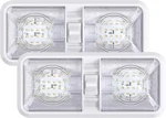 Leisure 2 Pack Rv Ceiling Double Dome Light Fixture With On/off Switch. Fixed Price $40.80.