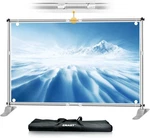 Emart 10X8 Ft Heavy Duty Banner Backdrop Stand Kit Adjustable Frame For Step. Fixed Price $79.99.