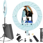 Ring 18 Inch KIT,55W6700K Dimmable Led Light, Tripod Stand, Remote Control. Fixed Price $114.99.