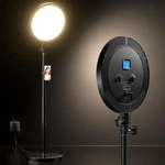 Professional Ring Light With Stand, Phone Holder & Remote 6500K Full-screen.... Fixed Price $114.68.