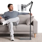 Innogear Tablet Floor Stand, Overhead Bed Phone Adjustable Large, Black. Fixed Price $36.55.