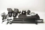 Platinum Pro Studio Flash Kit Pt-dpsfk W/2X Stands, Softbox, Reflector+. Fixed Price $175.96.