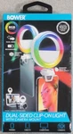 Bower Sided Led Light With Camera Mount - Rgb Colors, White Modes. Fixed Price $7.00.