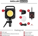 Zhiyun Molus G300 300W Bi-color Led Video Photography Lighting 2700K-6500K. Fixed Price $407.15.