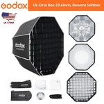 Godox Ul-octa 60CM/23.6INCH, Bowens Mount Octagonal Softbox, With Diffusers. Fixed Price $54.00.
