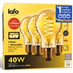 Timelessglow Pack Dimmable A19 Led Filament Bulb 5W 40W Equivalent Warm Amb.... Fixed Price $38.30.