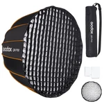 Godox QR-P90 Deep Parabolic Softbox 35IN 90CM Grid Bowens Mount Carrying Bag. Fixed Price $175.00.