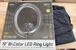 Smith Victor 19" Bi-color Ring Light 6000 Lumens RLED60B 401616 + Case. Fixed Price $129.99.