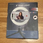 Vivitar Go Live With The Vlogger Series 8" Streaming Essentials Led Ring Light. Fixed Price $10.00.