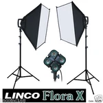 24" Studio Lighting Photography Kit Linco Flora X. Fixed Price $119.50.